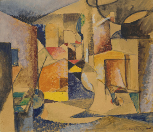 Gallery Edition study of Albert Gleizes's Composition.