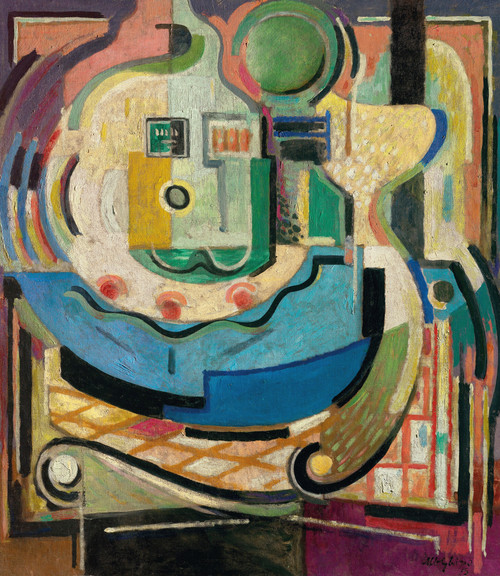 Gallery Edition study of Albert Gleizes's Composition.
