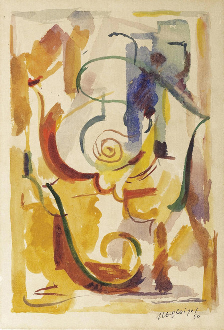Gallery Edition study of Albert Gleizes's Composition.