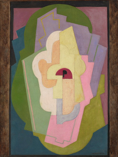 Gallery Edition study of Albert Gleizes's Composition ou New York.