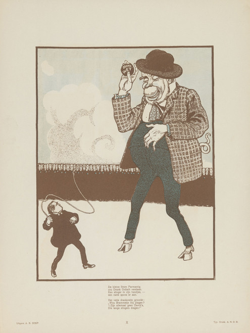 Gallery Edition study of Albert Hahn's Abraham Kuyper versus de drank.
