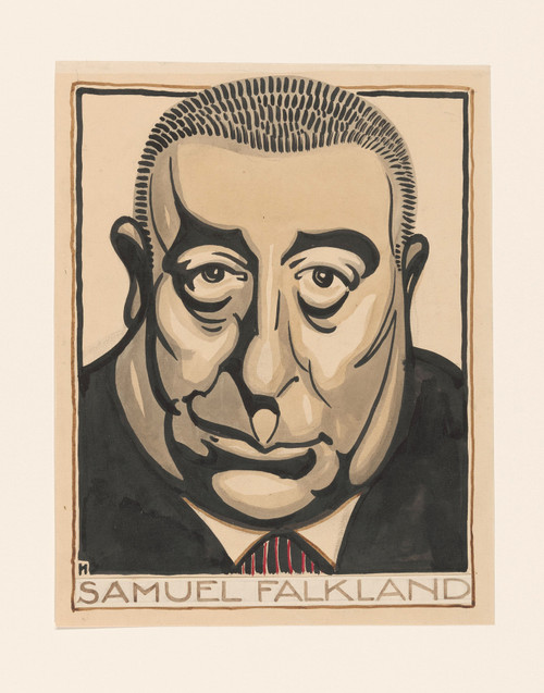 Gallery Edition study of Albert Hahn's Samuel Falkland.