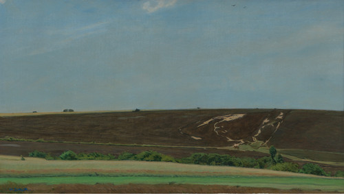 Gallery Edition study of Albert Hermann Daur's Aus der Heide.