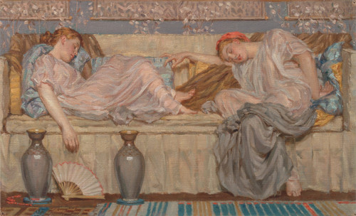 Gallery Edition study of Albert Joseph Moore's Beads.