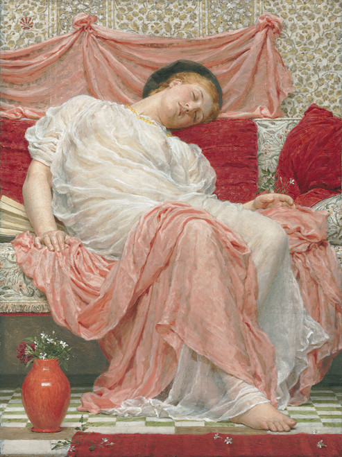 Gallery Edition study of Albert Joseph Moore's Jasmine.
