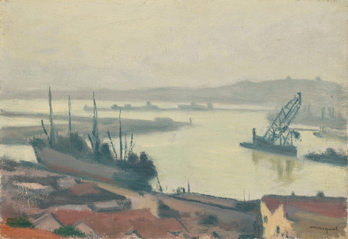 Gallery Edition study of Albert Marquet's Le Cargo.