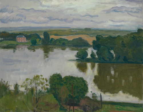Gallery Edition study of Albert Marquet's Méricourt, La maison des éclusiers.