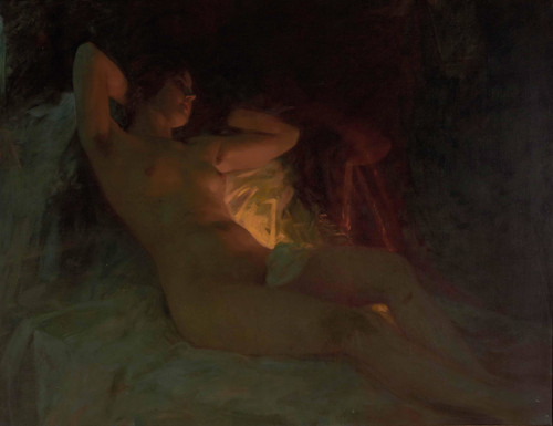 Gallery Edition study of Albert Ritzberger's Nude.