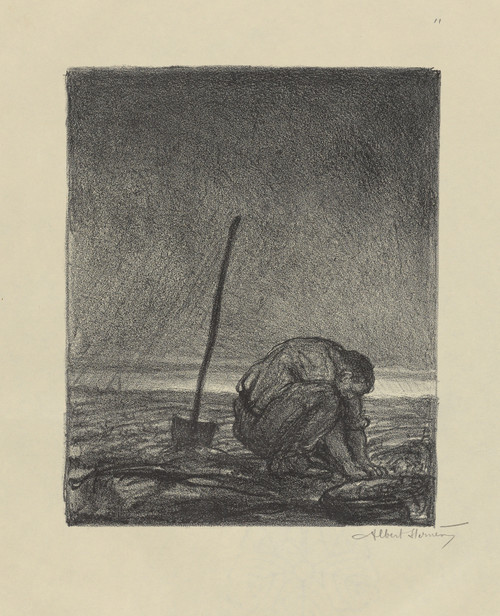 Gallery Edition study of Albert Sterner's Earth.