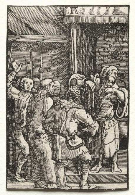 Gallery Edition study of Albrecht Altdorfer's Christ before Caiaphas.