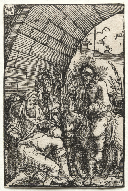 Gallery Edition study of Albrecht Altdorfer's The Entry into Jerusalem.