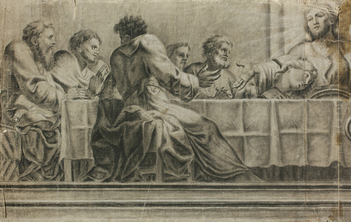 Gallery Edition study of Albrecht Schmid's Last Supper.