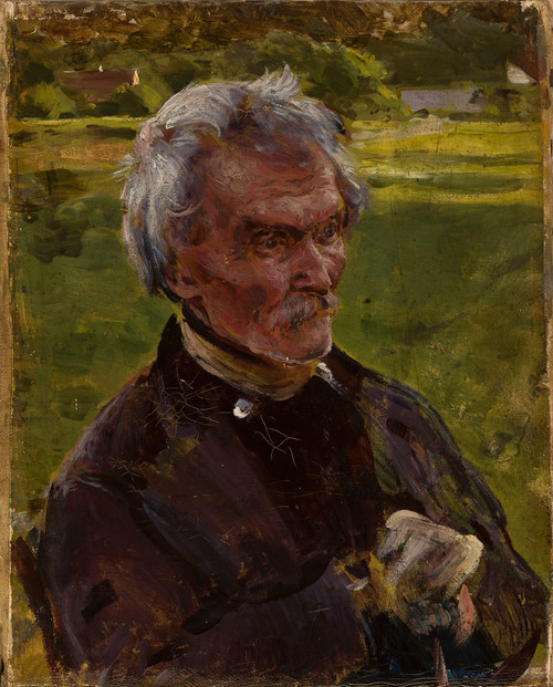 Gallery Edition study of Aleksander Gierymski's Study of an old man.