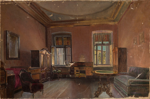 Gallery Edition study of Aleksander Gryglewski's Interior.