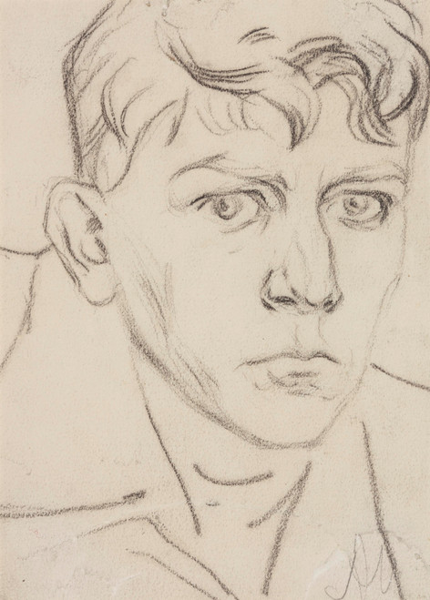 Gallery Edition study of Aleksander Uurits's Autoportree.