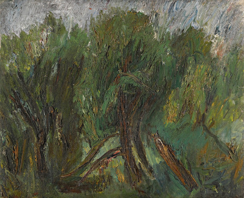 Gallery Edition study of Aleksandr Drevin's Willows. Altai.