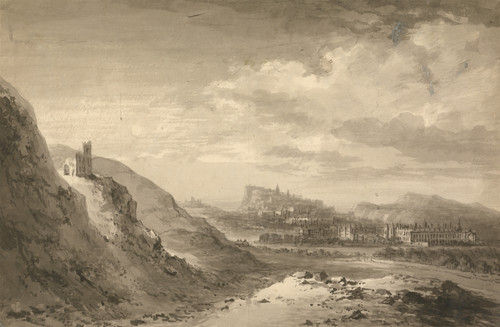 Gallery Edition study of Alexander Nasmyth's Edinburgh.