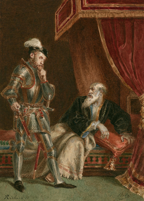 Gallery Edition study of Alexandre Bida's Richard II.