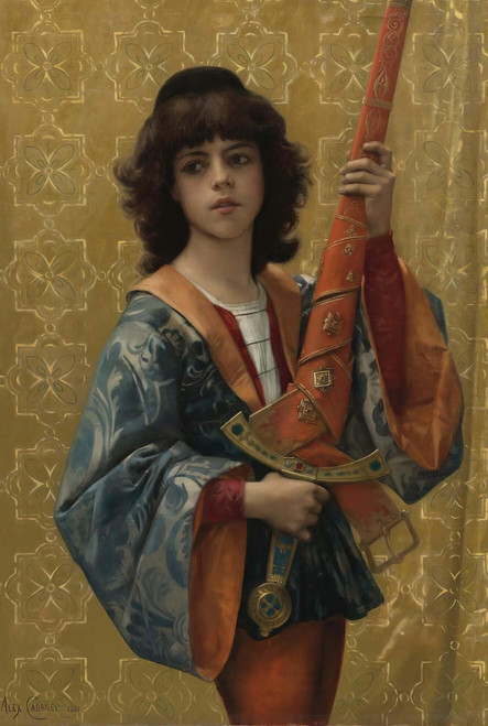 Gallery Edition study of Alexandre Cabanel's A Page.