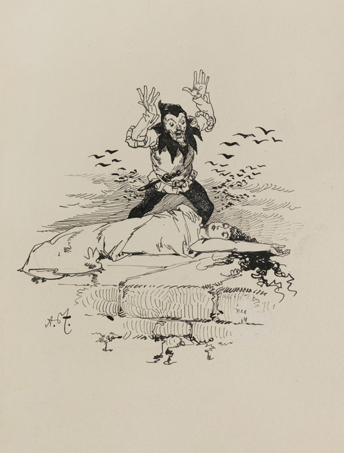 Gallery Edition study of Alexandre Ferdinandus's Le Roi s’amuse.