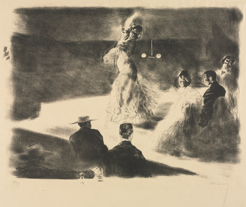Gallery Edition study of Alexandre Lunois's Spanish Dancer.