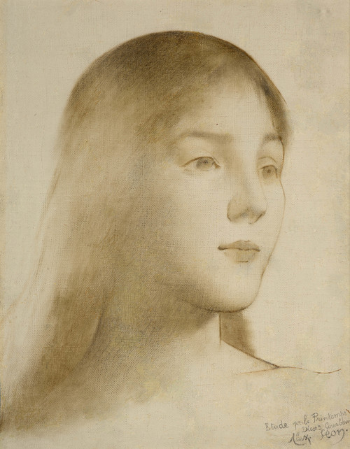 Gallery Edition study of Alexandre Séon's Study for The Spring.