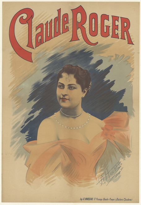 Gallery Edition study of Alfred Choubrac's Claude Roger.
