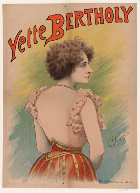 Gallery Edition study of Alfred Choubrac's Yette Bertholy.