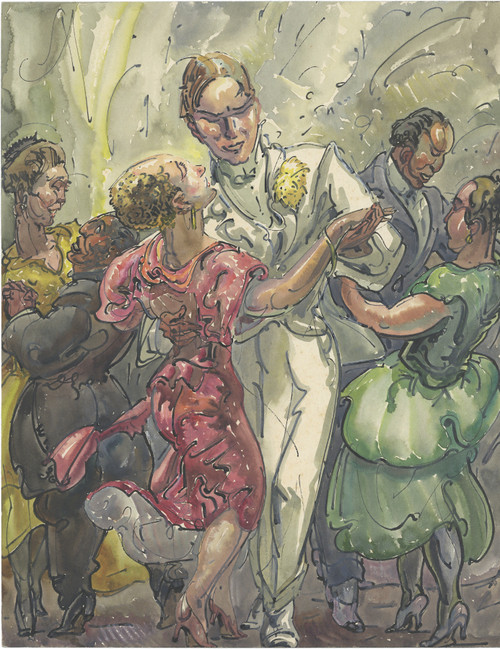 Gallery Edition study of Alfred Ost's Dansers.