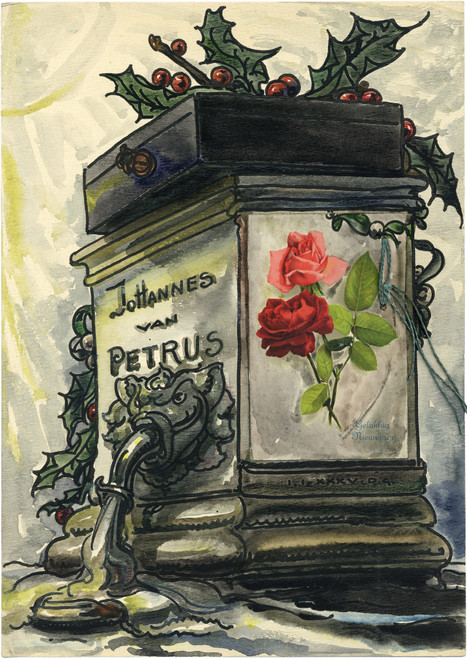 Gallery Edition study of Alfred Ost's De pomp.
