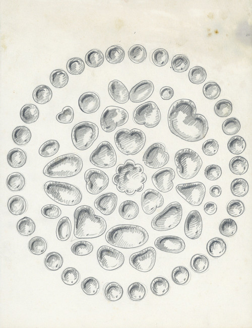 Gallery Edition study of Alfred Ost's Edelstenen.