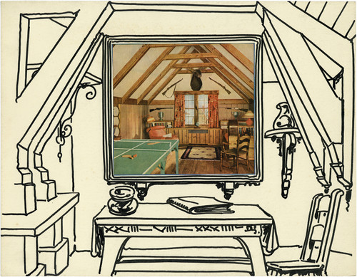 Gallery Edition study of Alfred Ost's Interieur.