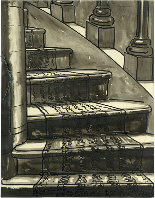 Gallery Edition study of Alfred Ost's Trapstudie.