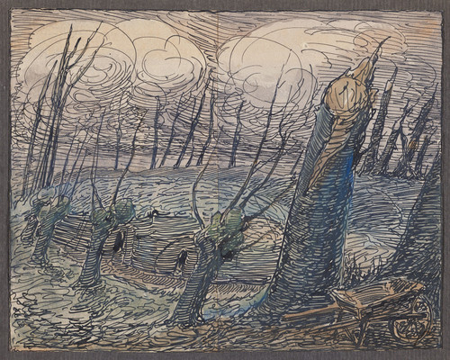 Gallery Edition study of Alfred Ost's Ypres Remember.