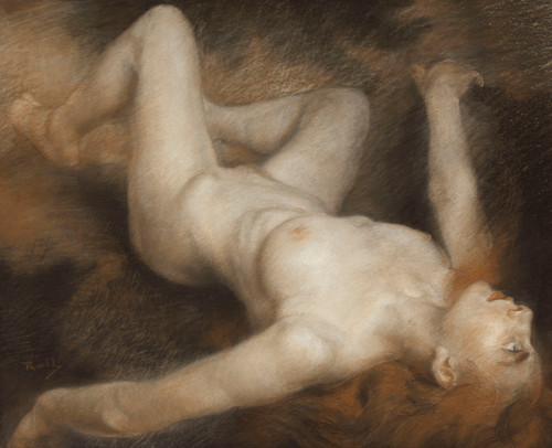 Gallery Edition study of Alfred Philippe Roll's Démoniaque.