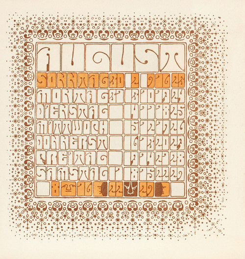 Gallery Edition study of Alfred Roller's August.
