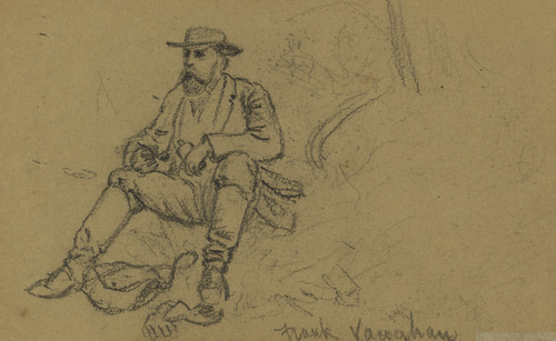 Gallery Edition study of Alfred Rudolph Waud's Frank Vaughan.