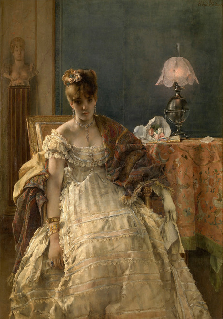 Gallery Edition study of Alfred Stevens's Desperate.
