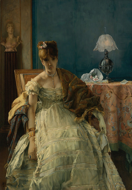 Gallery Edition study of Alfred Stevens's Lovelorn.