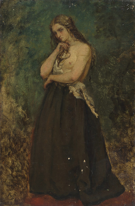 Gallery Edition study of Alfred Stevens's Study of a Model.