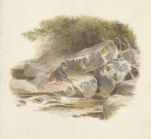 Gallery Edition study of Alfred W. Cooper's The Burn.