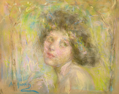 Gallery Edition study of Alice Pike Barney's Blossom.
