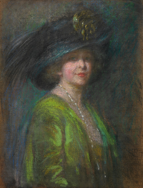 Gallery Edition study of Alice Pike Barney's Hat and Shadow.
