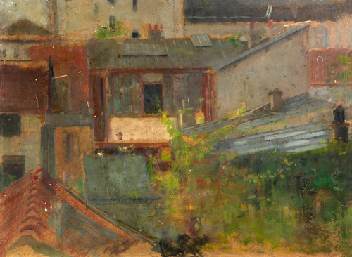 Gallery Edition study of Alice Pike Barney's Rooftops.