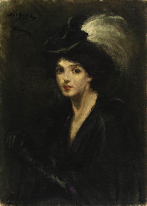Gallery Edition study of Alice Pike Barney's White Paradise.