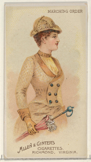 Gallery Edition study of Allen & Ginter's Marching Order.