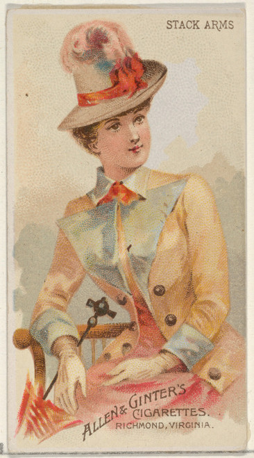Gallery Edition study of Allen & Ginter's Stack Arms.