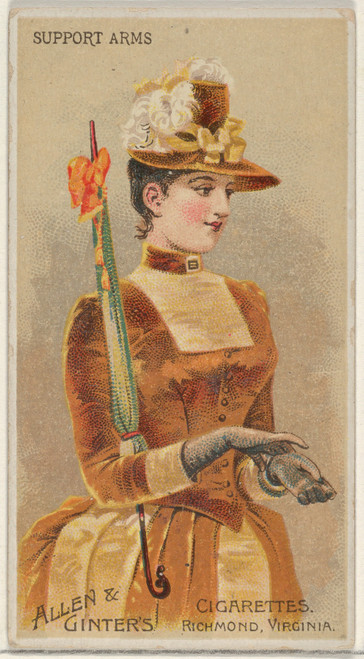 Gallery Edition study of Allen & Ginter's Support Arms.