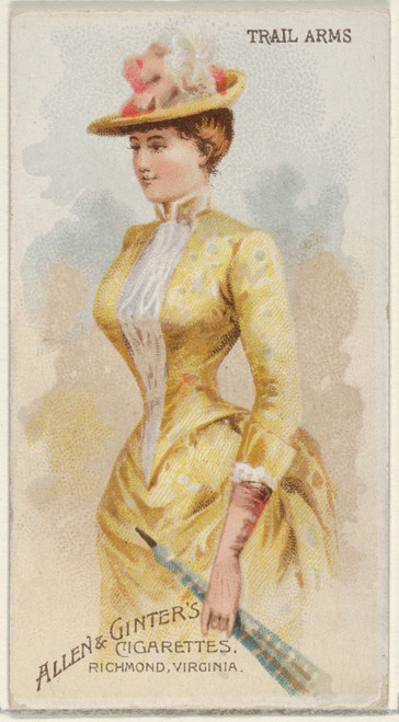 Gallery Edition study of Allen & Ginter's Trail Arms.
