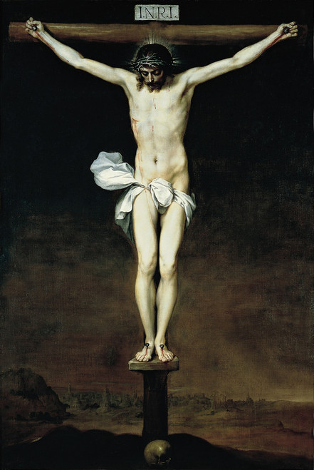 Gallery Edition study of Alonso Cano's Cristo crucificado.